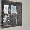 Amazon Basics Lightweight Breathable Super Soft Easy Care Wrinkle Resistant Brushed Microfiber 3 Piece Bed Sheet Set with 14-Inch Deep Pockets, Twin, Black, Solid