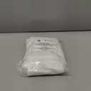 FMFUNCTEX Sheer Non-See-Through White Curtains for Bedroom, Faux Silk That Let Light Curtains 84 inches Long Light Filtering Privacy Sheer Window Drapes for Living Room, Rod Pocket 2 Panels Set