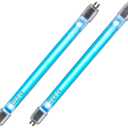 Coospider Ozone Free 6W UV Bulb, Replacement T5 Bulbs, 2 - Pack, 110V
