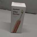 Aquasonic Vibe Series Ultra-Whitening Toothbrush  ADA Accepted Electric Toothbrush - 8 Brush Heads & Travel Case  40,000 VPM Motor & Wireless Charging - 4 Modes w Smart Timer  Satin Rose Gold