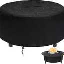 Fire Pit Cover for Solo Stove Fire Pit Surround Tabletop, Surround Shelter for Fire Pit Surround Table, Elevation Shelter for Ranger and Bonfire Fire Pit, Weather-Resistant , 44" x 20"