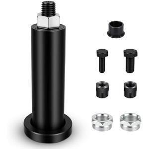 Crank Puller Installer Tool for 2 Stroke Engine, CrankCase Puller Installer Tool Compatible with Dirtbike Motorcycles ATV, Replaces 17-8667, Includes Male and Female M10x1.25mm M12x1.25mm Adaptors