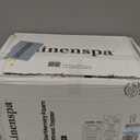 Linenspa Memory Foam Mattress Topper - 2 Inch Gel Infused Memory Foam - Plush Feel - Cooling and Pressure Relieving - CertiPUR Certified - Dorm Room Essentials - King Size