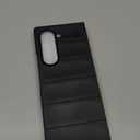 Case for Samsung Galaxy Z Fold 6, Hard PC Slim Fit Bumper Case, Anti-Scratch Shockproof Protective Phone Cover, Black