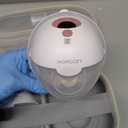 Momcozy M5 Smart APP Controlled Wearable Breast Pump, Hands-Free Wireless Electric Pump, 3 Modes 9 Suction Levels, BPA-Free, Portable Lightweight, 24mm Flange, 2-Pack Cozy Red