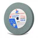 6 Inch Bench Grinder Wheel 80 Grit, Silicon Carbide 6 Grinding Wheels for Bench Pedestal Grinder, 3/4" Thick 1/2" Arbor, Medium Hardness for Grinding Materials, Sharpening Shaping Metal Tools