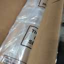 Dunzoom 2 Pack 4 x 36 Inch Mailing Tubes 0.12" Thick Kraft Paper Poster Tube with Plastic Caps for Mailing Storing Rolled Goods Storage of Art Craft Document