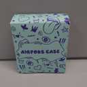 Coralogo for Apple for Airpods 4 Case - Women Girls Cute Girly Kawaii 4th Generation for Airpods Cases Cover Glitter Liquid Sparkle Butterfly Hard Shell Keychain Funda Estuche Forro para Airpod 4 Gen