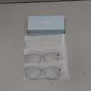 Gaoye Stylish Blue Light Glasses for Woman - Computer Glasses 99% Blue Light Blocking - Lightweight TR90 Frames - 3 pack