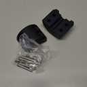 Bonison Winch Stopper for Cable. Truck UTV ATV Rubber Winch Cable Stopper, Protects Towing Hook, Synthetic Rope, Cable Line from Wear or Damage, Hawse, Bumper. (Black Winch Stopper)