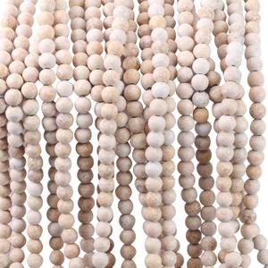 48FT Extra Long Christmas Wood Bead Garland- Farmhouse Christmas Garland for 8-12FT Christmas Tree Decorations, Vintage Wood Bead Garlands for Xmas Fireplace Mantle (Vintage Wood Beads)