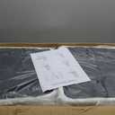 JT Modern Minimalist Dining Chair Fireproof Leather Sprayed Metal Pipe Diamond Grid Pattern Restaurant Home Conference Chair Set of 4