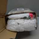 8 Pc 348 Inch Total Diwali Decorations Artificial Jasmine Garlands Toran with Lotus Buds Traditional Indian Hanging Decoration for Pooja Diwali Wedding Housewarming(Simple)