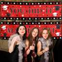 Masters Graduation Banner 2pc Class of 2026 Backdrop Sign Mastered It Congrats Grad Decor Black Red Graduation Decorations for Home Party