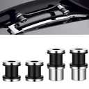 H-D Quick Release Sissy Bar Rack 4 Point Docking Hardware Fit for Harley Davidson Touring Street Glide Electra Glide Road King Road Glide 2009-2025