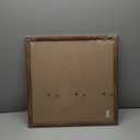 3x3 Picture Frame for Tabletop, 3 x 3 Square Photo Frame with Shatter Resistant Plexiglass, Sturdy 3 by 3 Poster Frame, Rustic Brown