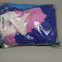 Esvaiy Girls Hawaiian Dress Costume Halloween Blue Princess Mouse Dress with Headband Kids Birthday Party Cosplay Outfit