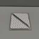 Rabenda 12 Pcs Rug Tape, Non Slip Rug Pads Grippers for Hardwood Floors and Tiles, Reusable Carpet Tape for Area Rugs, Double-Sided Adhesive Rug Stickers Keep Corners Flat (Black)