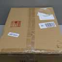 VANZARLA Modern Linear Chandelier for Kitchen Island, 2-Light Linear Light Fixture with Off-White Fabric Shade, Rustic Pendant Light for Dining Room (Black)