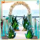 4 Pcs Seaweed Cardboard Stand-ups Set of 4 Under The Sea Lifesize Party Decorations with Ocean Elements Vibrant Ocean Themed Props for Events and Displays 19.69-23.62 Inches Tall Cutouts