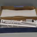 SKYLEO Led Desk Lamp - 31.5" Desk Light - 5 Color Modes X 11 Brightness Levels - Adjustable Swing Arm - Timmer & Memory Function - 12W Study Lamp - White