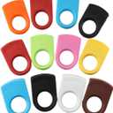 12PCS Cocktail Glass Card Clip Bottle Clip Bartender Cocktail Clip, ABS Cocktail Glass Pin,Bar Wine Accessories,Fashionable Bartender Cocktail Clasp