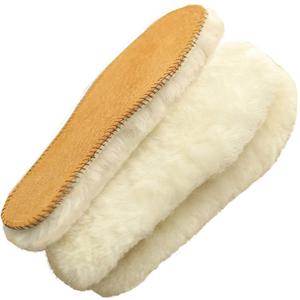 Australian Sheepskin Insoles,Thick and Warm Wool Insole,Women Men Replacement Insole (6 M US Women)