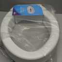 Carex Toilet Seat Riser With Quick-Lock, Raised Toilet Seat Adds 4 Inches of Height to Toilet - Toilet Seat Lifter With 300 Pound Weight Capacity, Slip-Resistant