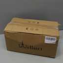 Wellmet Chandelier Shades, ONLY FOR CANDELABRA BULBS, Clip-on Fitter Lamp Shades, 3" X 6" X 5", 6 pcs Set (Bell-3x6x5 inches, Cream white)