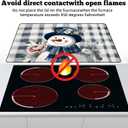 Stove Cover for Electric Stove: 28''20'' Foldable Top Protector Cover Anti-Slip Coating Expands Usable Space, Suitable for Kitchen (AAI-JC0154)