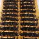 Goddvenus Lashes with Spikies False Eyelashes Faux Mink Lashes Fluffy Natural Look Eyelash Fake Lashes Wispy Full 10-18mm D Curl Strip Eyelashes Pack 7 Pairs