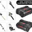 56V 3.0Ah Battery Replacement for EGO 56Volt Power Tool fit BA2800 BA1400T BA4200 BA5600T Cordless Tool CS1604 CS1804 CS1403 HT2400 LB6504 LB5804 LB6500 LB4800 PH1400 Lithium ion Batteries