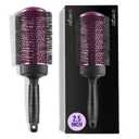 ERGO Super Gentle Round Brush for Blow Out - Salon Quality Hair Styling for Women - Roller for Wet and Dry Hair - Volumizing Care Blowout - ERG65: 2.5"
