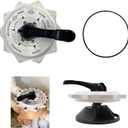 270067 2-Inch Top Valve Assembly Replacement Hiflow Top and Side Mount Pool/Spa Multiport Valve
