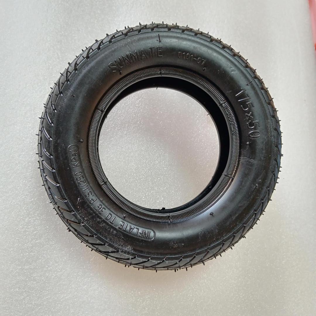 Sunmate 7inch 175x50 Pneumatic Tire Outer Tyre for Electric Skateboard (7in outer tyre) 1pcs