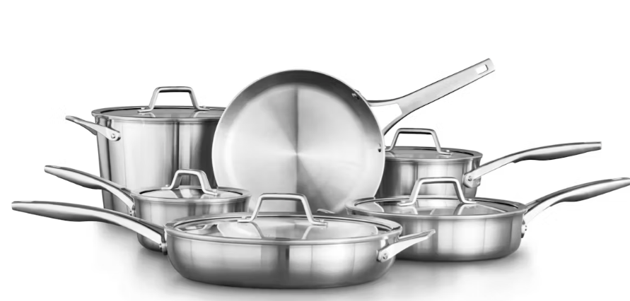 Calphalon
Premier™ Stainless Steel 11-Piece Set