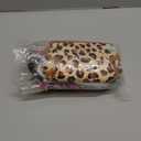 wegreeco Washable Reusable Premium Female Dog Diapers, Medium Large Small Dog Doggie Puppy & Doggy Diapers Female,Period Panties in Heat (Cheetah Print, Medium) (Medium (12"-15" Waist))