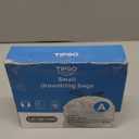 TIPGO Small Trash Bags Drawstring 1.6 Gallon, Pre-Cut Mini Garbage Bags for 1.2-1.8 Gallon Trash Bins, 120 Count (Code A)