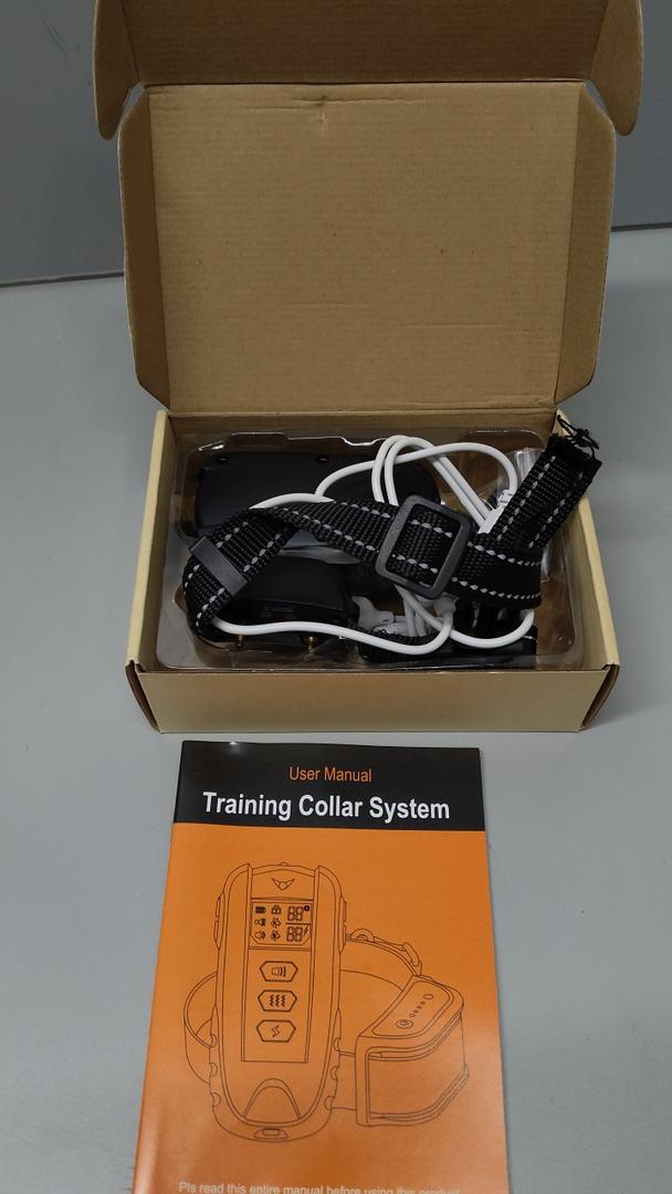 Dog Training Collar with Remote  Waterproof Shock Collar for Dogs Adjustable Levels (199) Beep Vibration Shock Flashlight Rechargeable Dog E Collar for Training Small Medium and Large Dogs