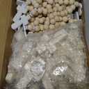 96 Pcs Cross Soap Baptism Favors Set Include 24 Scented Soap Favors 24 Wooden Rosary 24 Bags and 24 Cards Baby Baptism Favor for Baby Shower Christening Favors Guests First Communion Gifts