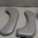 Universal Waterproof Leather Toilet Seat Cushion, Raised Padded Design, Soft Comfort Chair Accessory with Mounting Hardware, 18"L x 14.5"W