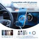 Magnetic Phone Holder for Car, 2026 Model N52 Magnets Pro, 108 LBS Ultra Strong Suction, Ideal Gift for Drivers, Perfect Present for Car Lovers, Magnetic Compatible