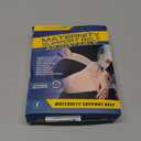 ChongErfei Maternity Belt Pregnancy Belly Band 3 in 1 Maternity Support Belt for Pregnant Back/Pelvic/Hip Pain, Maternity Band Belly Support for Pregnancy (Black, XL) (XL:Fit Ab 46"-57.2)