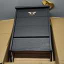 WildYard Bat Houses for Outdoors - Black 3 Chamber Model - Pole, Wall & Tree Mount Bat Roosting Box & House Kit for Backyard