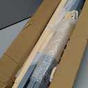 Wooden Baby Play Gym Foldable Gym Frame Activity Gym Hanging Bar with 5 Toys Natural for Newborn Baby (Foldable Grey)