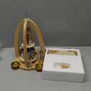 14Inch Wooden Christmas Pyramid with 4 Candle Holders-Nativity Scene Set for Christmas Tabletop Decor (Number Two)