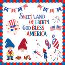 4th of July Bulletin Board,Independence Day 250 Anniversary America Bulletin Board Decoration Set USA Theme Party Supplies for School Classroom Blackboard Decor Offices Home Wall Backdrop