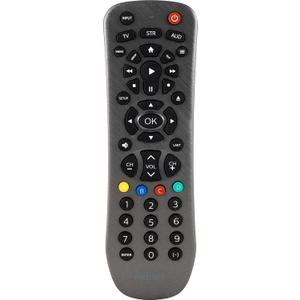 Philips Universal Remote Control Replacement for Samsung, Vizio, LG, Sony, Sharp, Roku, Apple TV, RCA, Panasonic, Smart TVs, Streaming Players, DVD, Simple Setup, 6 Device, Graphite, SRP6229G/27