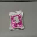 3 x Whaline 6Pcs Smiling Face Straw Covers - Hot Pink Silicone Reusable Topper, Double Sided Pattern Tip Covers 10mm 0.4 Inch for 30 & 40 OZ Tumbler with Handle