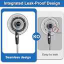 Fan Misting Kit. Fan Misters for Cooling Outdoor, Integrated Mister Ring for Outside with Water Valve, Misters for Outdoor Fan. Fit for Any Outdoor Fan. Durable, Seamless Fan Mister not Easy to Leak.